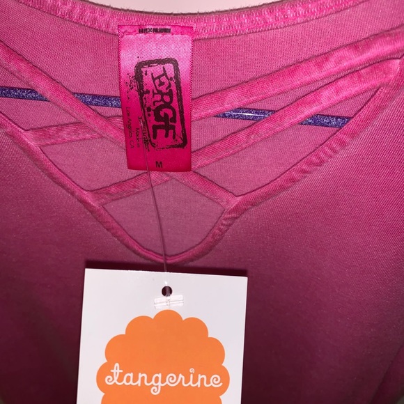 PINK CRISS-CROSS SHIRT (CHILD M) - Picture 4 of 4